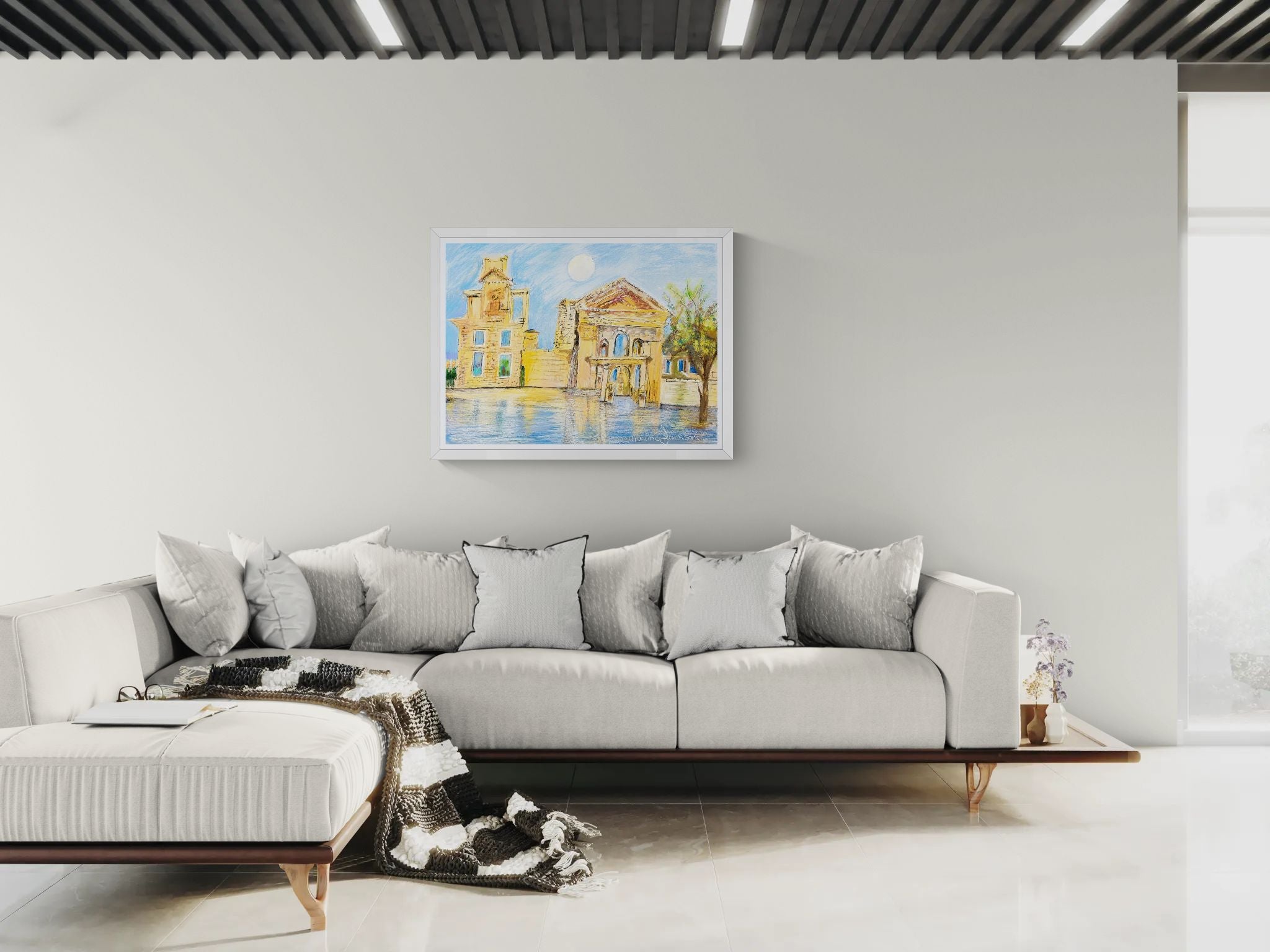 The Sunlit Palace – Original Digital Artwork