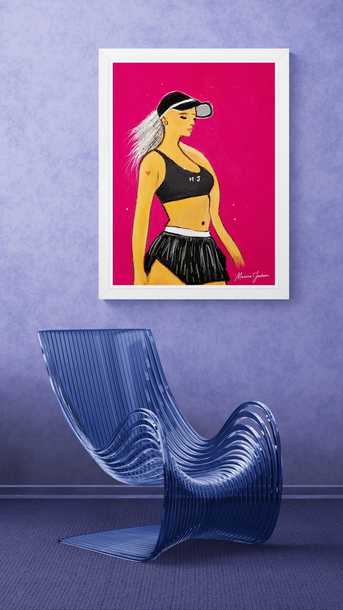 The Unstoppable Athlete – Original Digital Artwork

Artist: Maxine Jackson