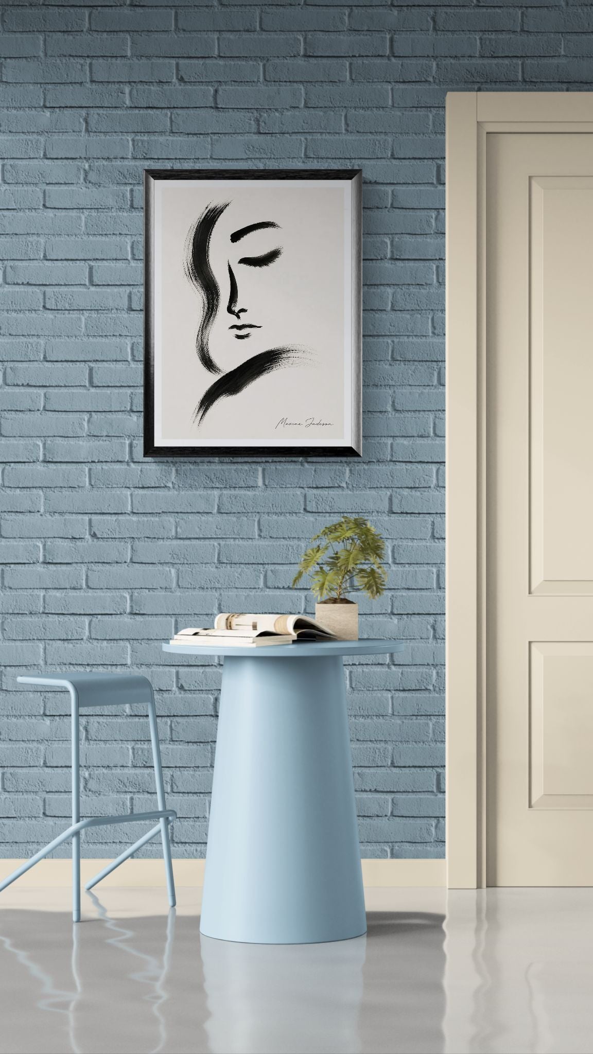 A Calm Moment - Open Mind - Instant Download - Original Art