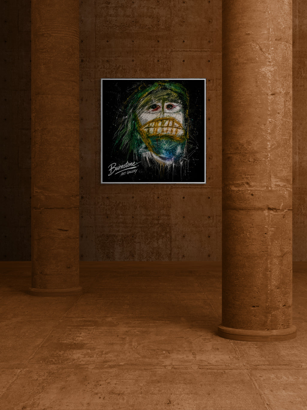 Fearless Face
Original Digital Artwork by Burnstone Art Gallery