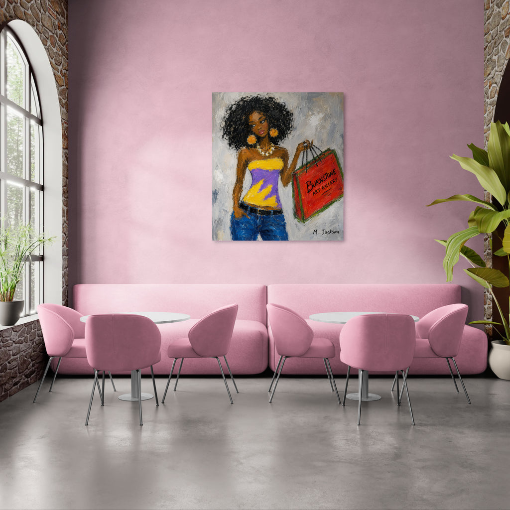 City Girl Dreams – Original Digital Artwork by Maxine Jackson