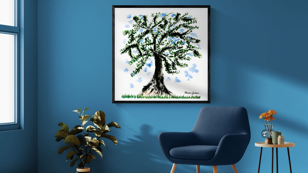 The Dancing Tree Instant Digital Download Original Art