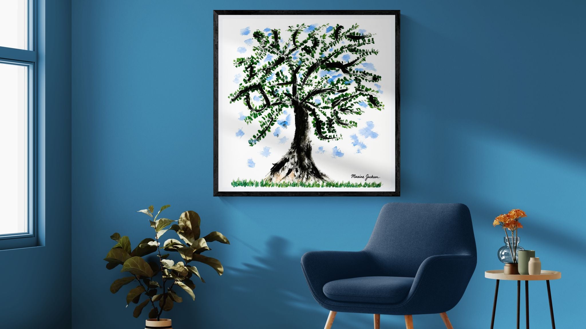 The Dancing Tree Instant Digital Download Original Art