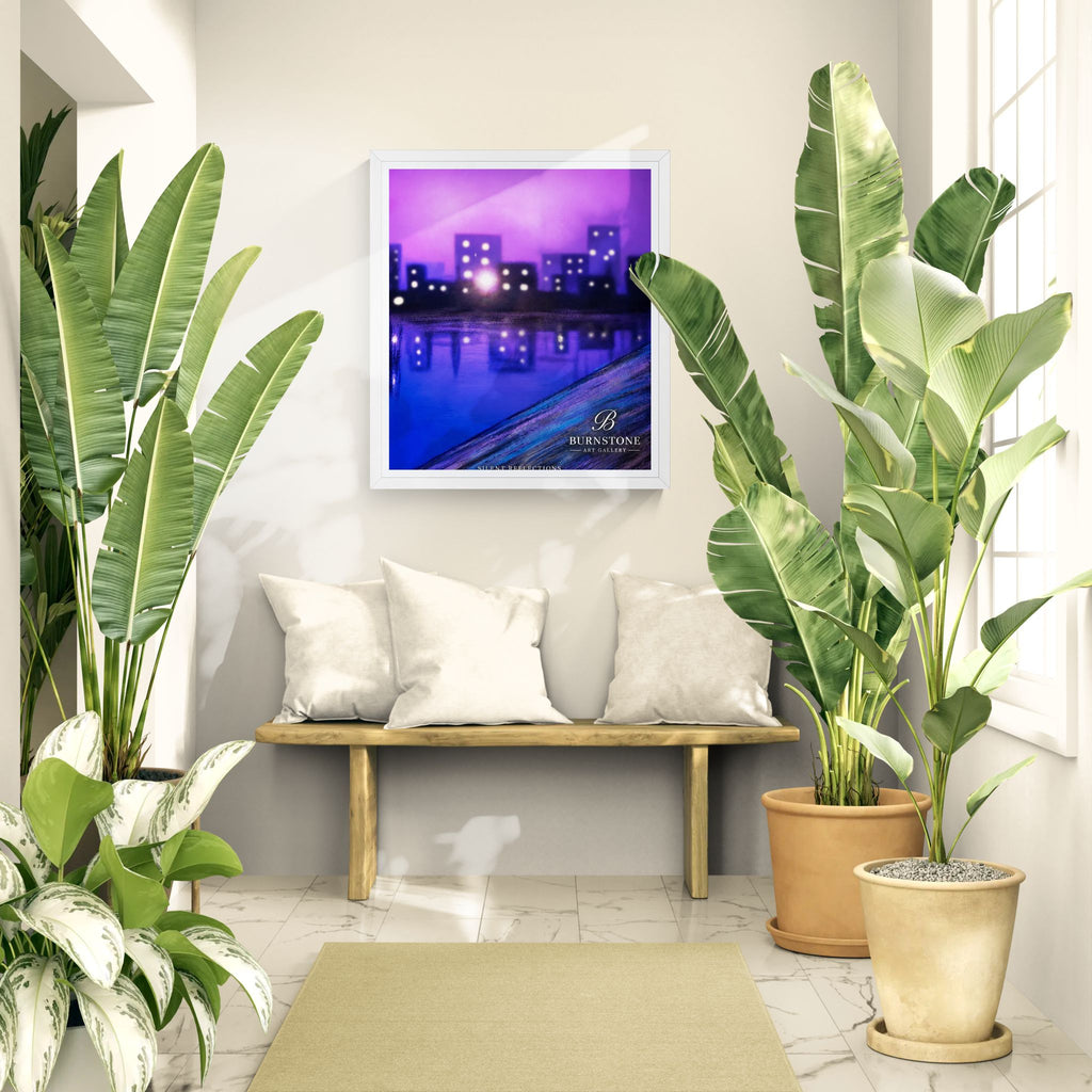 Silent Reflections – Original Digital Artwork by Maxine Jackson