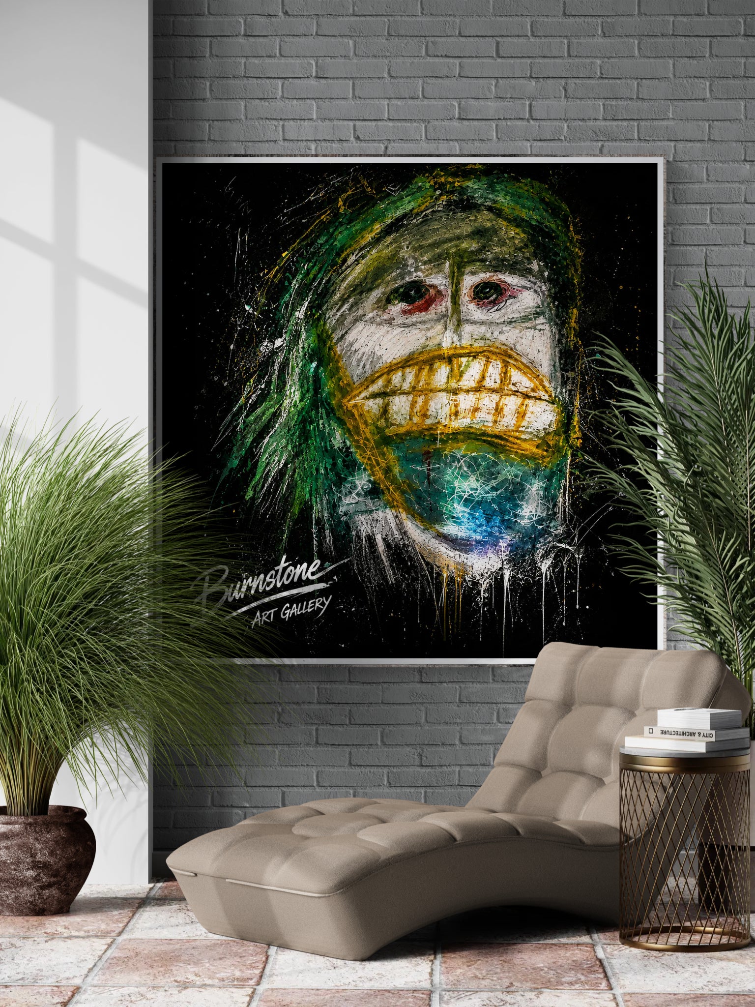 Fearless Face
Original Digital Artwork by Burnstone Art Gallery