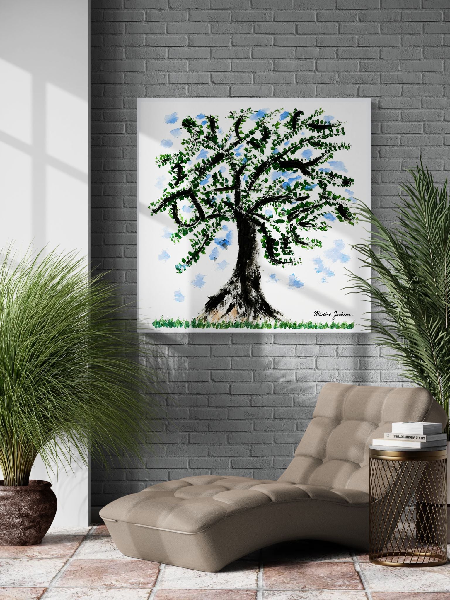 The Dancing Tree Instant Digital Download Original Art