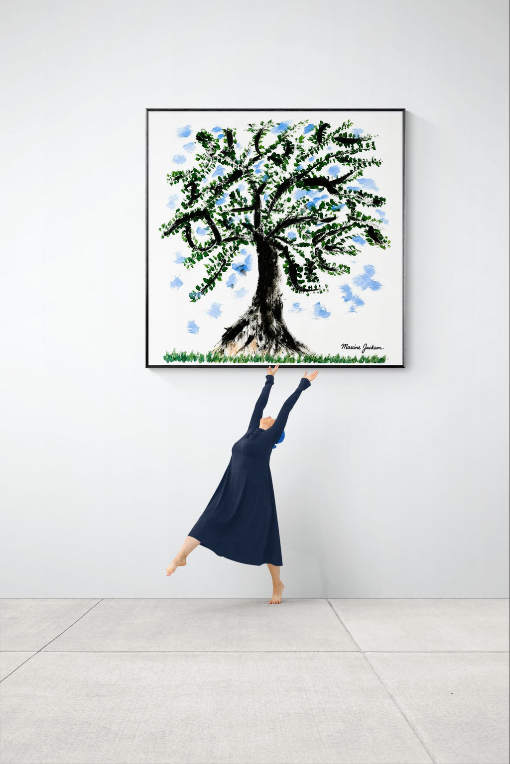 The Dancing Tree Instant Digital Download Original Art