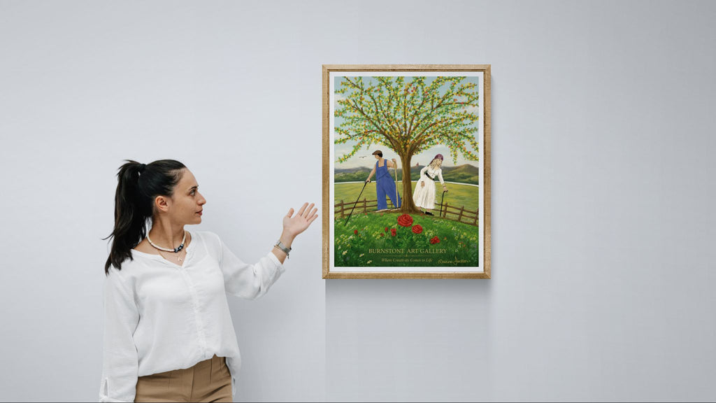 Adam and Eve – Original Artwork by Maxine Jackson