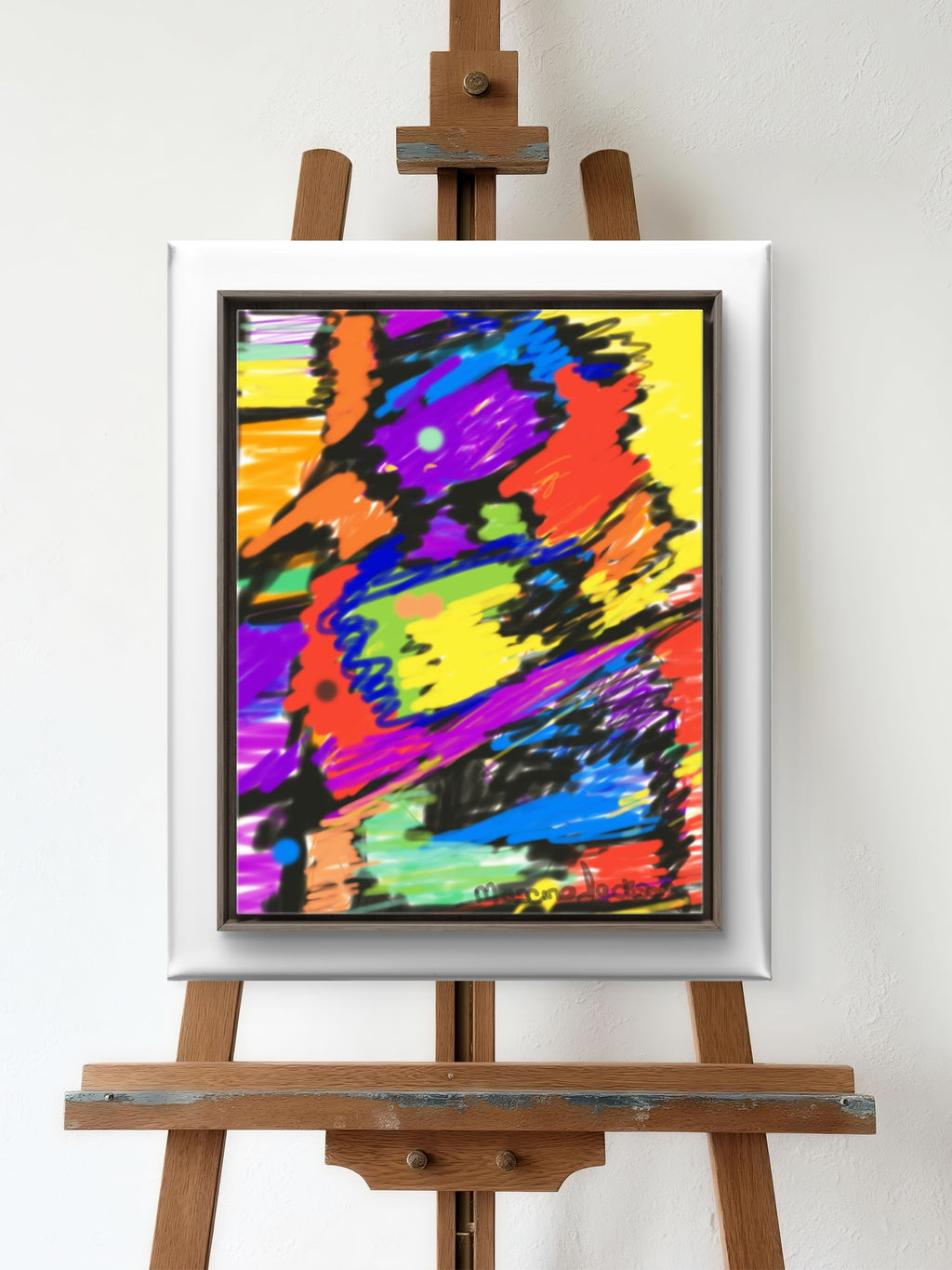 Electric Fusion – Original Abstract Digital Artwork