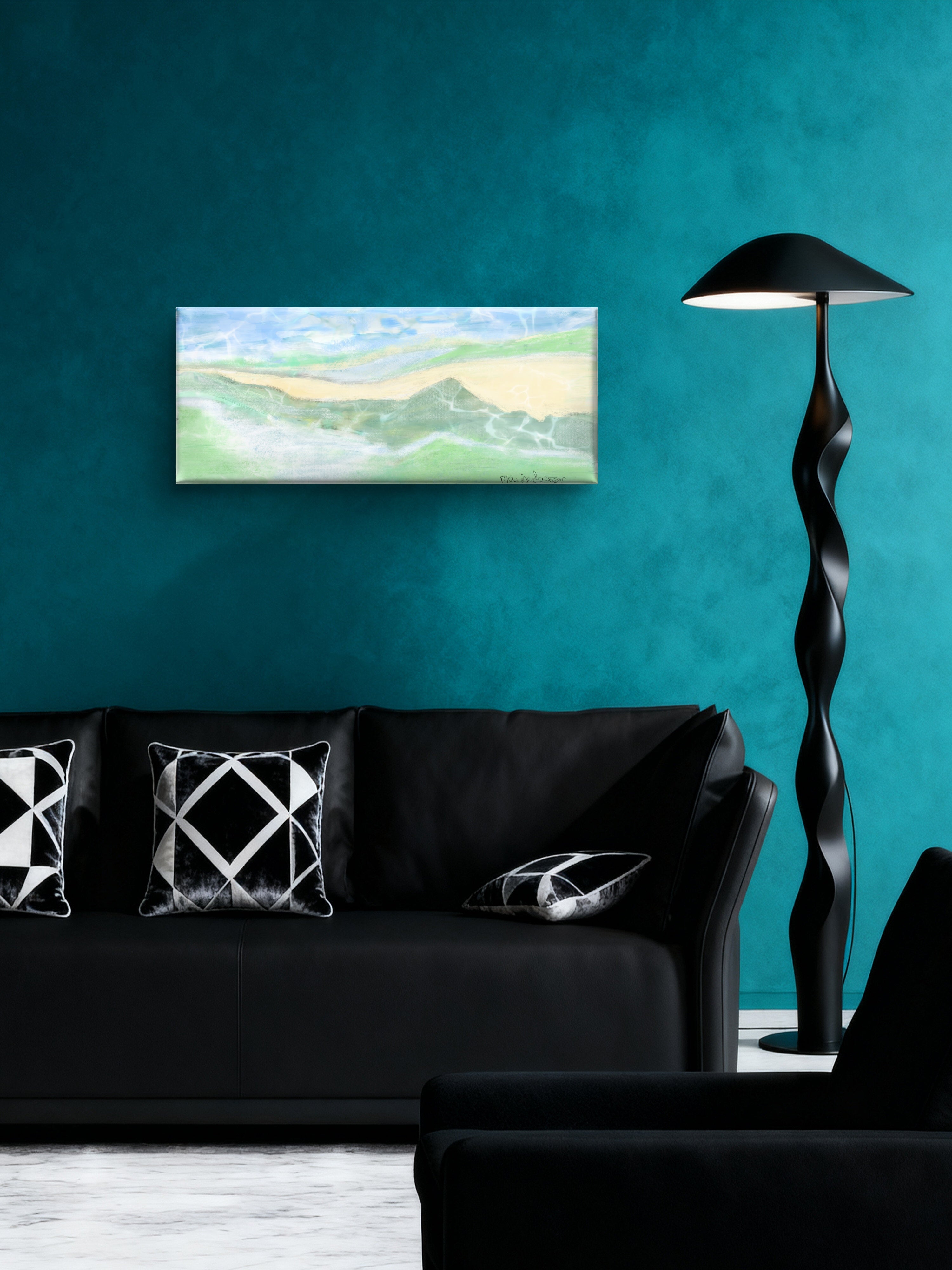 Silent Horizons – Original Digital Artwork by Maxine Jackson