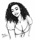 Joyful Spirit – Black & White Portrait - Digital Download