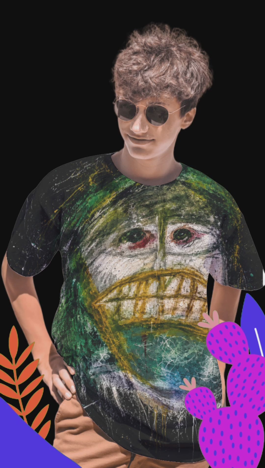 Fearless Face
Original Digital Artwork by Burnstone Art Gallery