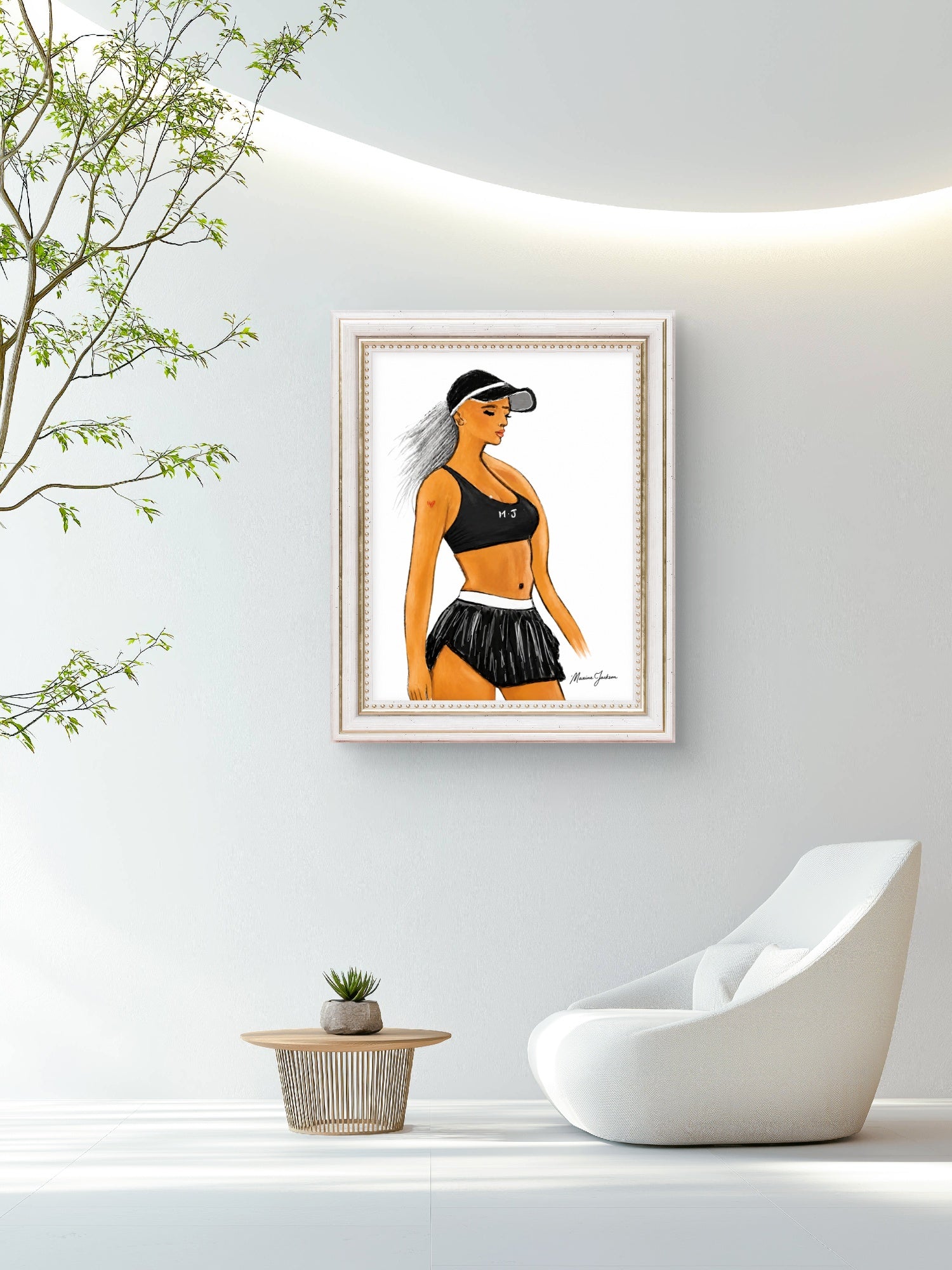 The Unstoppable Athlete – Original Digital Artwork
