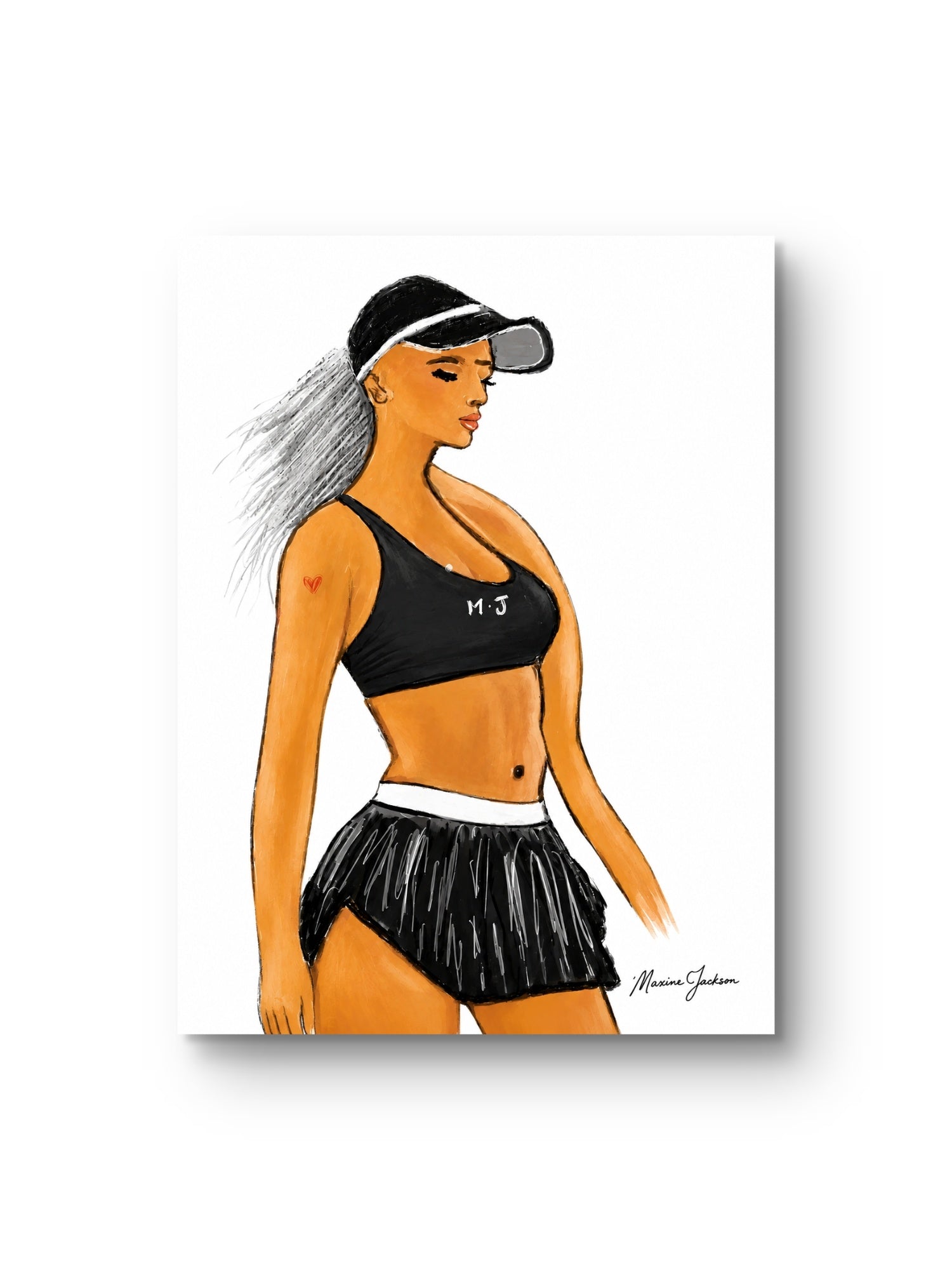 The Unstoppable Athlete – Original Digital Artwork